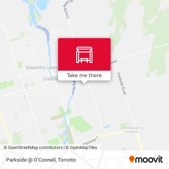 Parkside @ O'Connell map