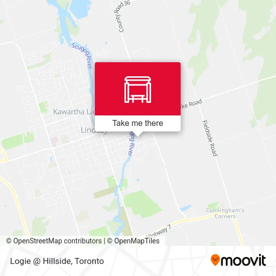 Logie @ Hillside map