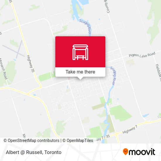Albert @ Russell map