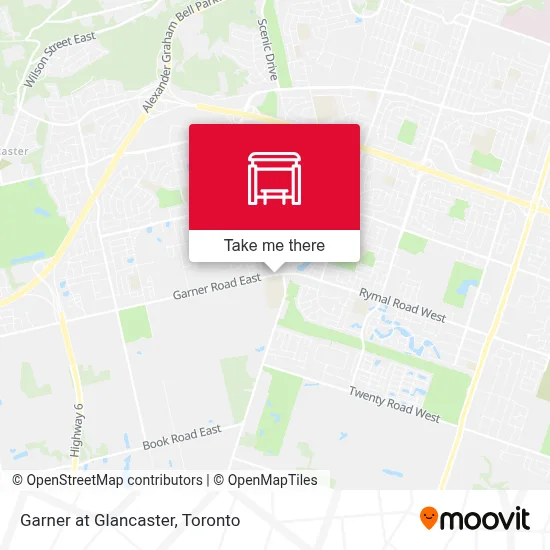 Garner at Glancaster map