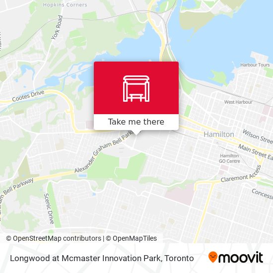 Longwood at Mcmaster Innovation Park map