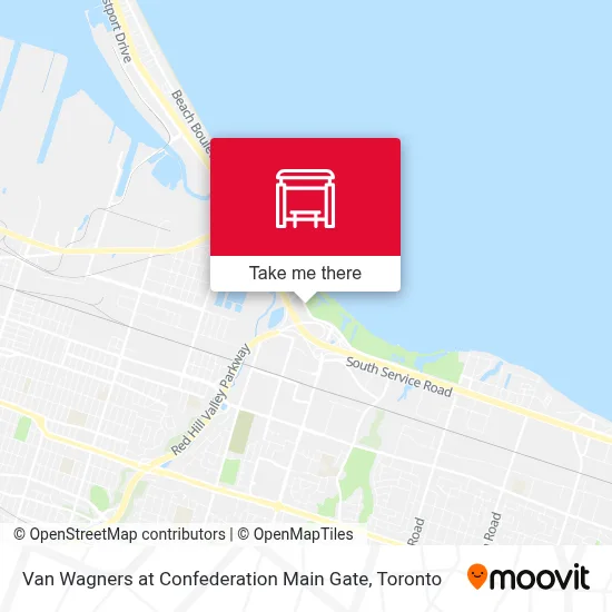 Van Wagners at Confederation Main Gate map