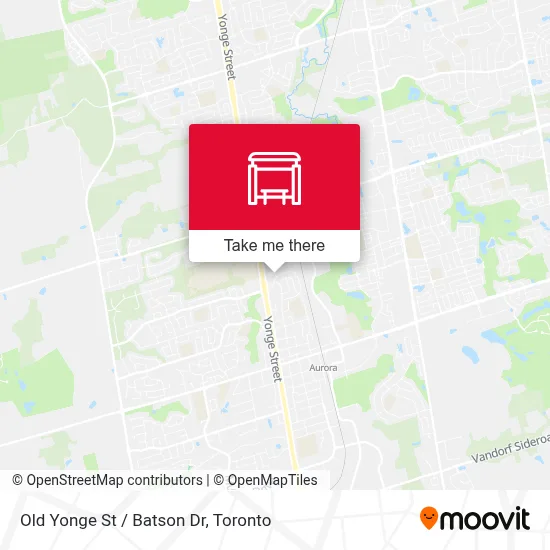 Old Yonge St / Batson Dr map