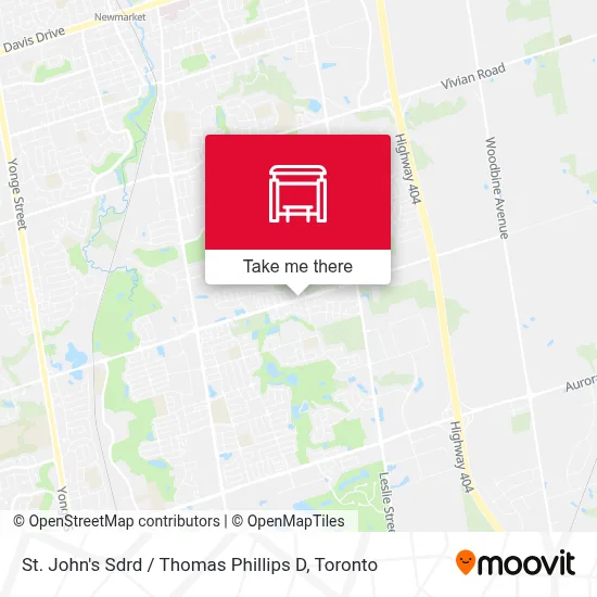 St. John's Sdrd / Thomas Phillips D map