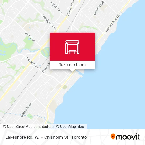Lakeshore Rd. W. + Chisholm St. plan