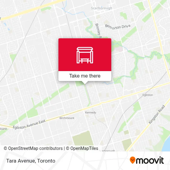 Tara Avenue map