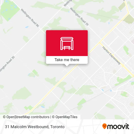 31 Malcolm Westbound map