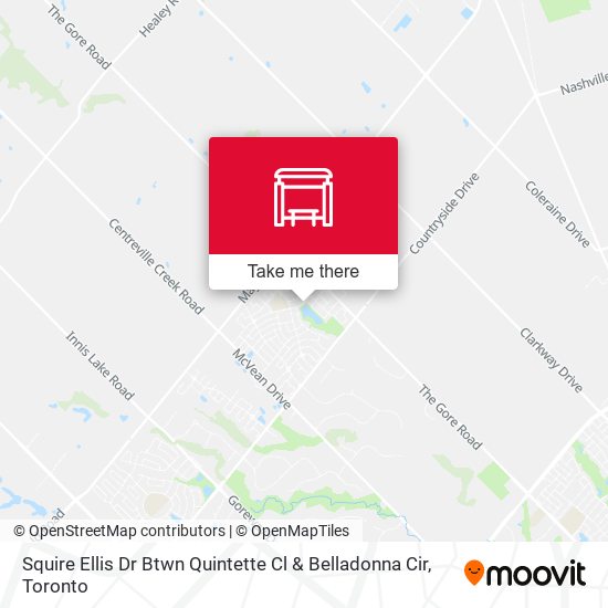 Squire Ellis Dr Btwn Quintette Cl & Belladonna Cir map