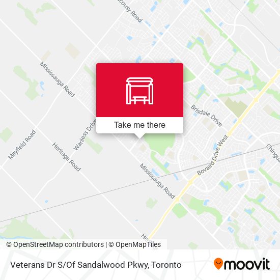 Veterans Dr S / Of Sandalwood Pkwy map