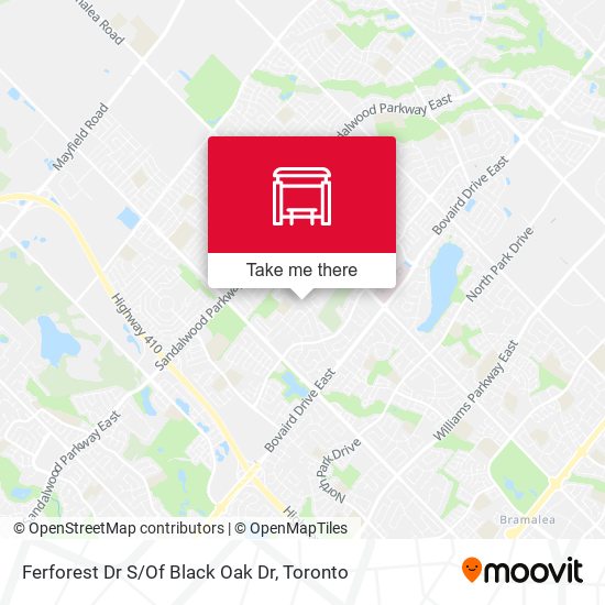 Ferforest Dr S/Of Black Oak Dr map