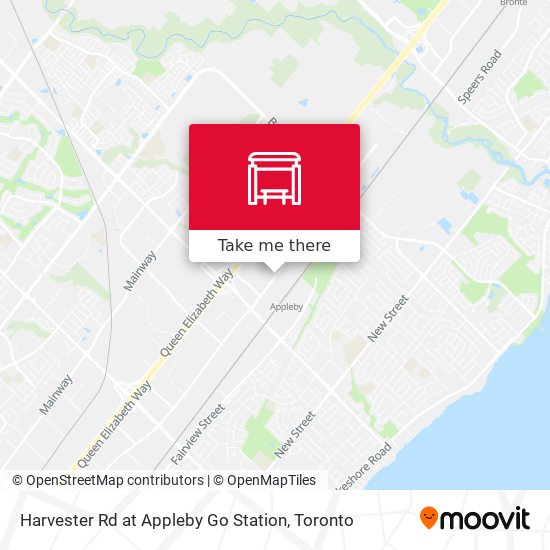 Harvester Rd at Appleby Go Station map