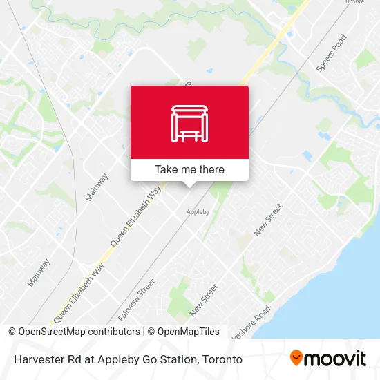 Harvester Rd at Appleby Go Station plan