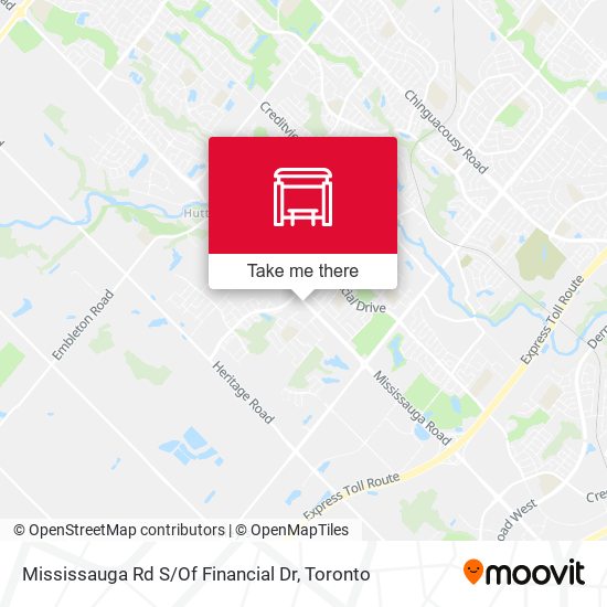 Mississauga Rd S / Of Financial Dr plan