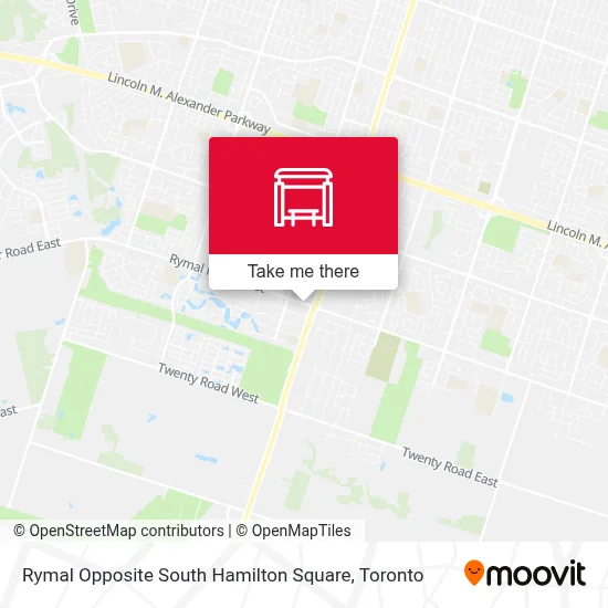 Rymal Opposite South Hamilton Square map