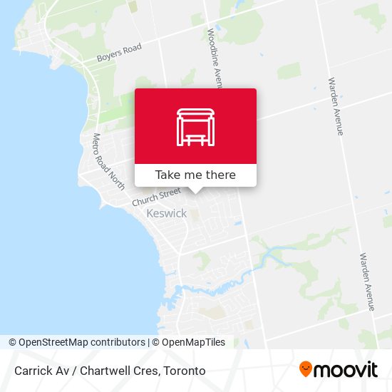 Carrick Av / Chartwell Cres map