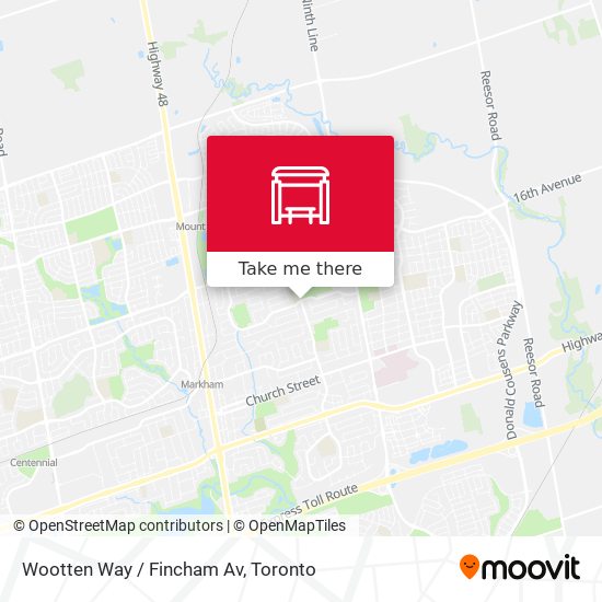 Wootten Way / Fincham Av plan