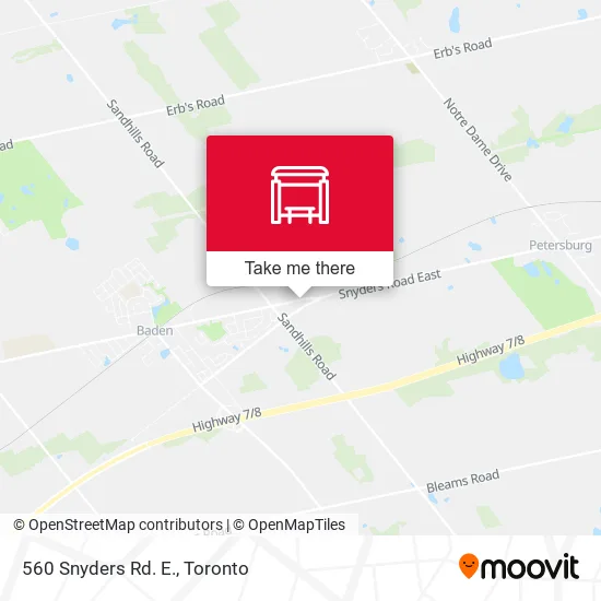 560 Snyders Rd. E. map