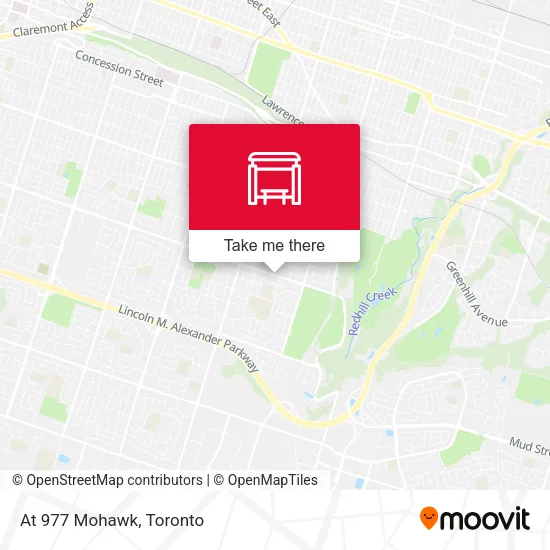 At 977 Mohawk map