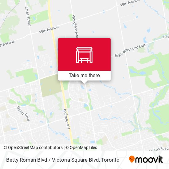 Betty Roman Blvd / Victoria Square Blvd map