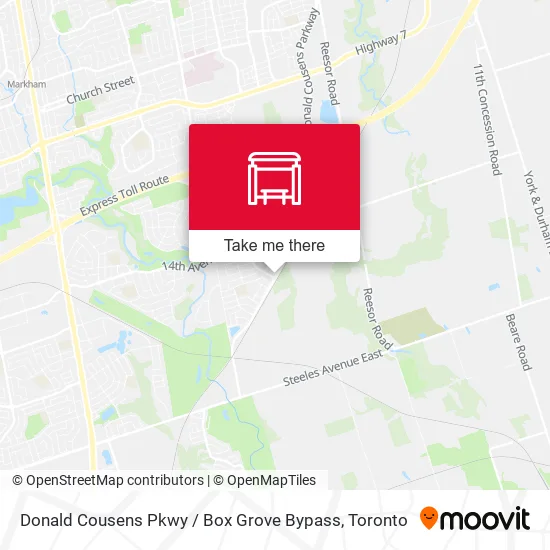 Donald Cousens Pkwy / Box Grove Bypass map