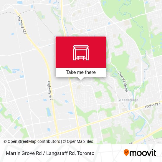 Martin Grove Rd / Langstaff Rd plan