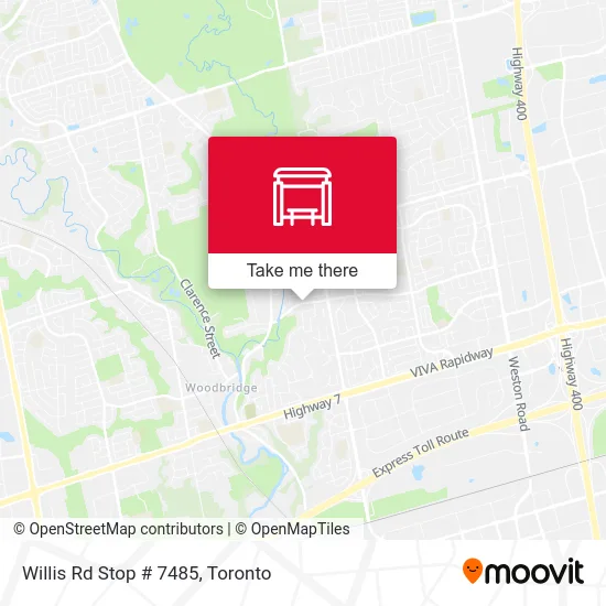 Willis Rd Stop # 7485 map