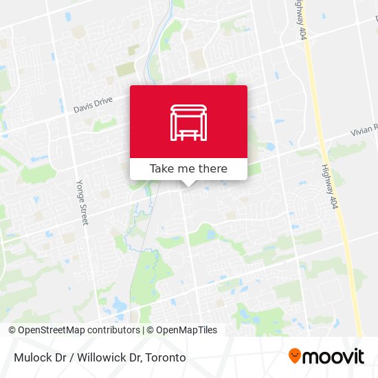 Mulock Dr / Willowick Dr map