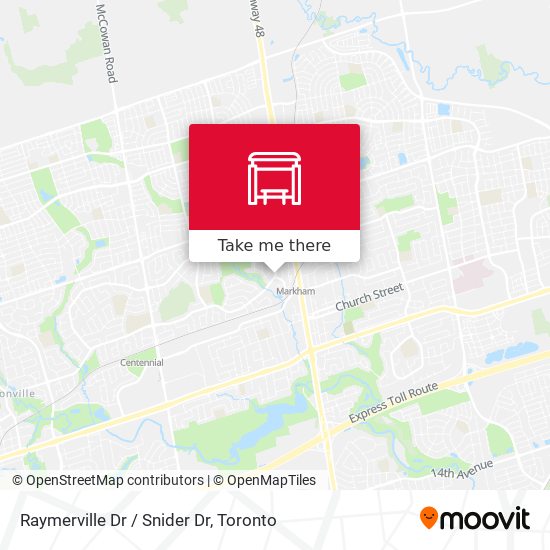 Raymerville Dr / Snider Dr map