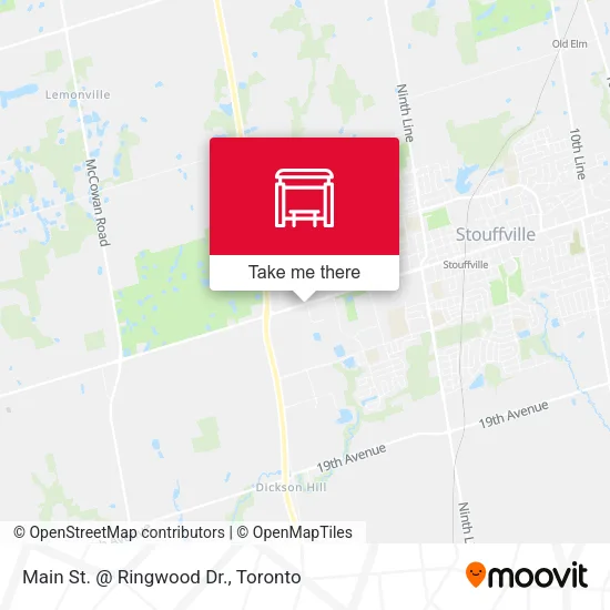Main St. @ Ringwood Dr. map