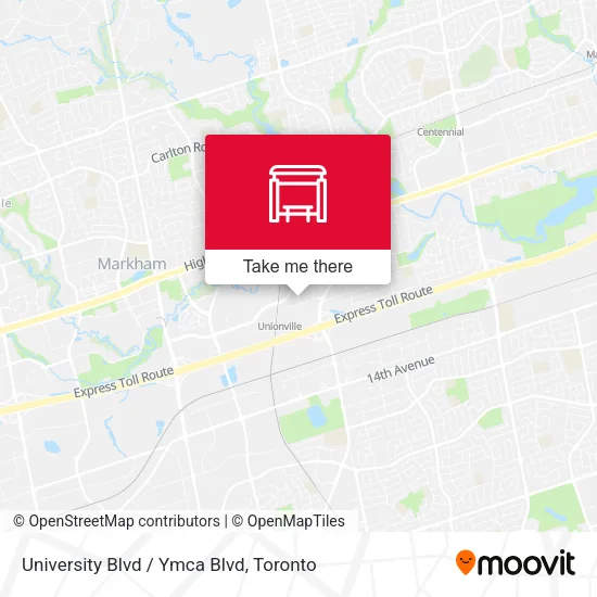 University Blvd / Ymca Blvd map
