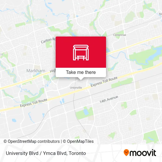 University Blvd / Ymca Blvd map