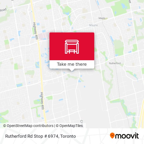 Rutherford Rd Stop # 6974 plan