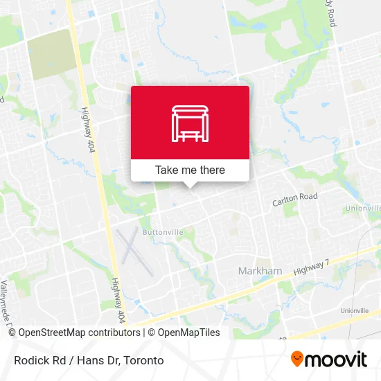 Rodick Rd / Hans Dr map