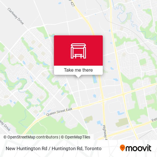 New Huntington Rd / Huntington Rd map
