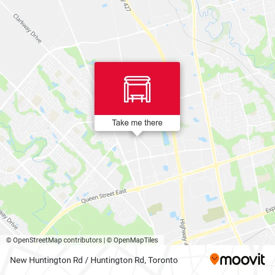 New Huntington Rd / Huntington Rd map