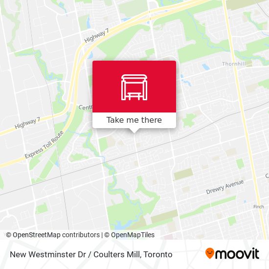 New Westminster Dr / Coulters Mill map