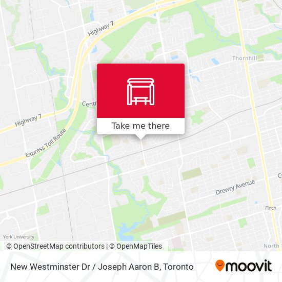 New Westminster Dr / Joseph Aaron B map