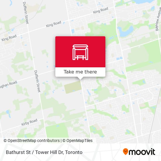 Bathurst St / Tower Hill Dr map