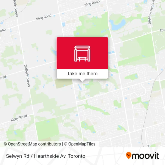 Selwyn Rd / Hearthside Av map