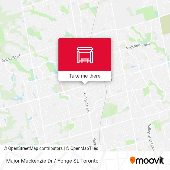 Major Mackenzie Dr / Yonge St map