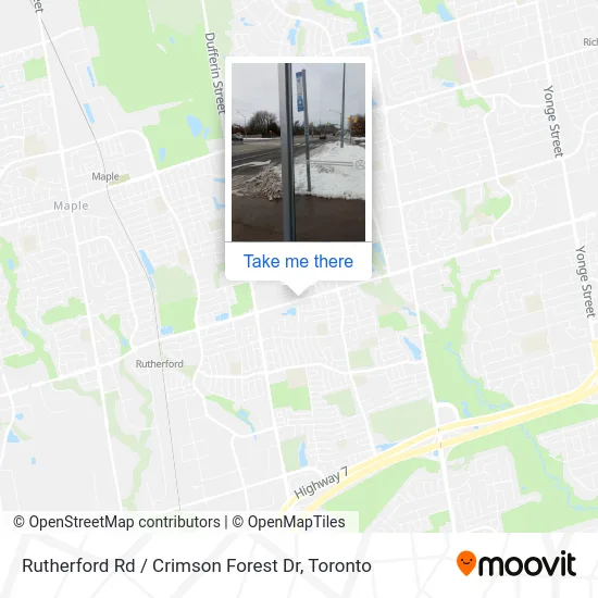 Rutherford Rd / Crimson Forest Dr map