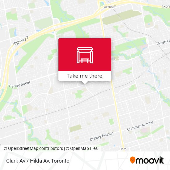 Clark Av / Hilda Av plan