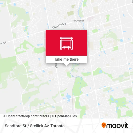 Sandford St / Stellick Av map