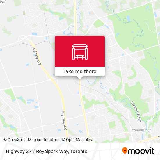 Highway 27 / Royalpark Way plan
