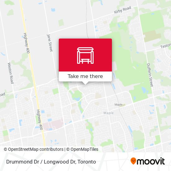 Drummond Dr / Longwood Dr map