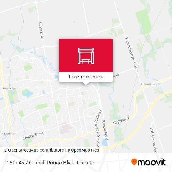 16th Av / Cornell Rouge Blvd map