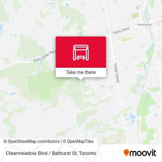 Clearmeadow Blvd / Bathurst St map