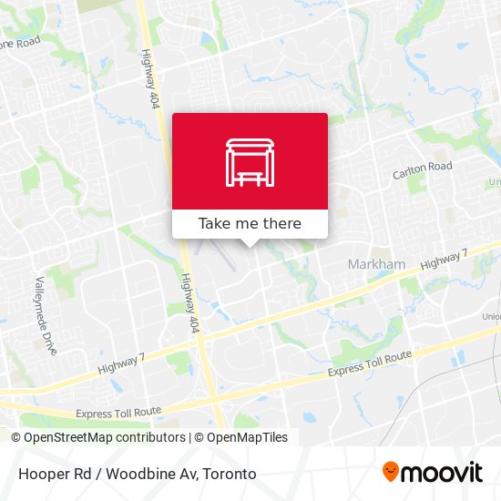 Hooper Rd / Woodbine Av map