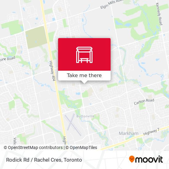 Rodick Rd / Rachel Cres map
