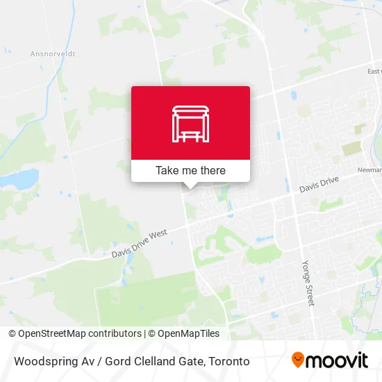 Woodspring Av / Gord Clelland Gate map